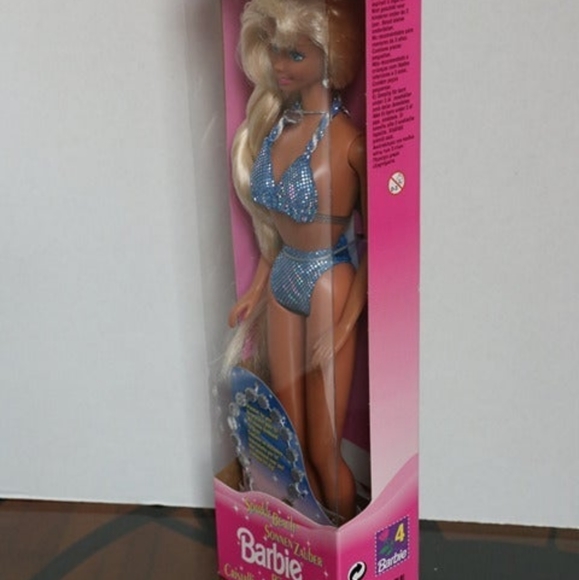 RARE European New International Sparkle Beach Barbie 1995 European - Picture 5 of 8